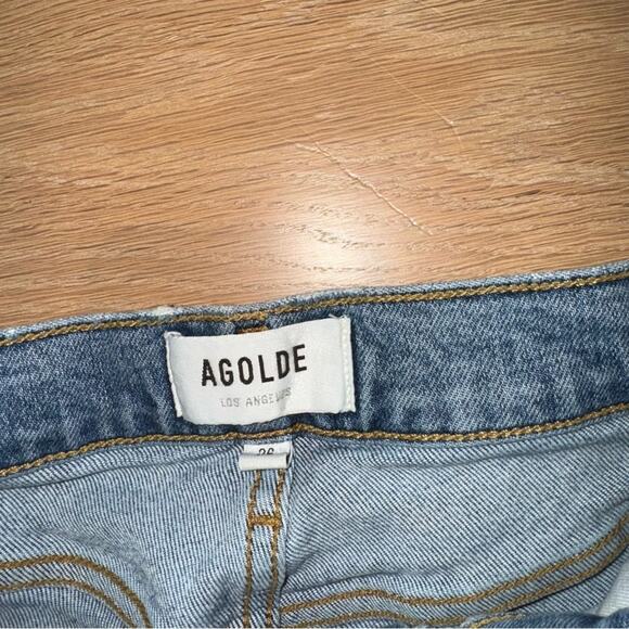 AGOLDE Kye Mid-Rise Straight Crop Jean 26 - Picture 12 of 14